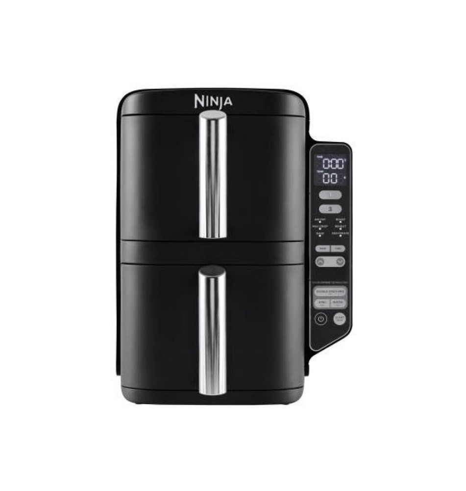 Fritadeira a Ar NINJA SL300EU 6-em-1 (2x 3,8L - 2470W - Preto)