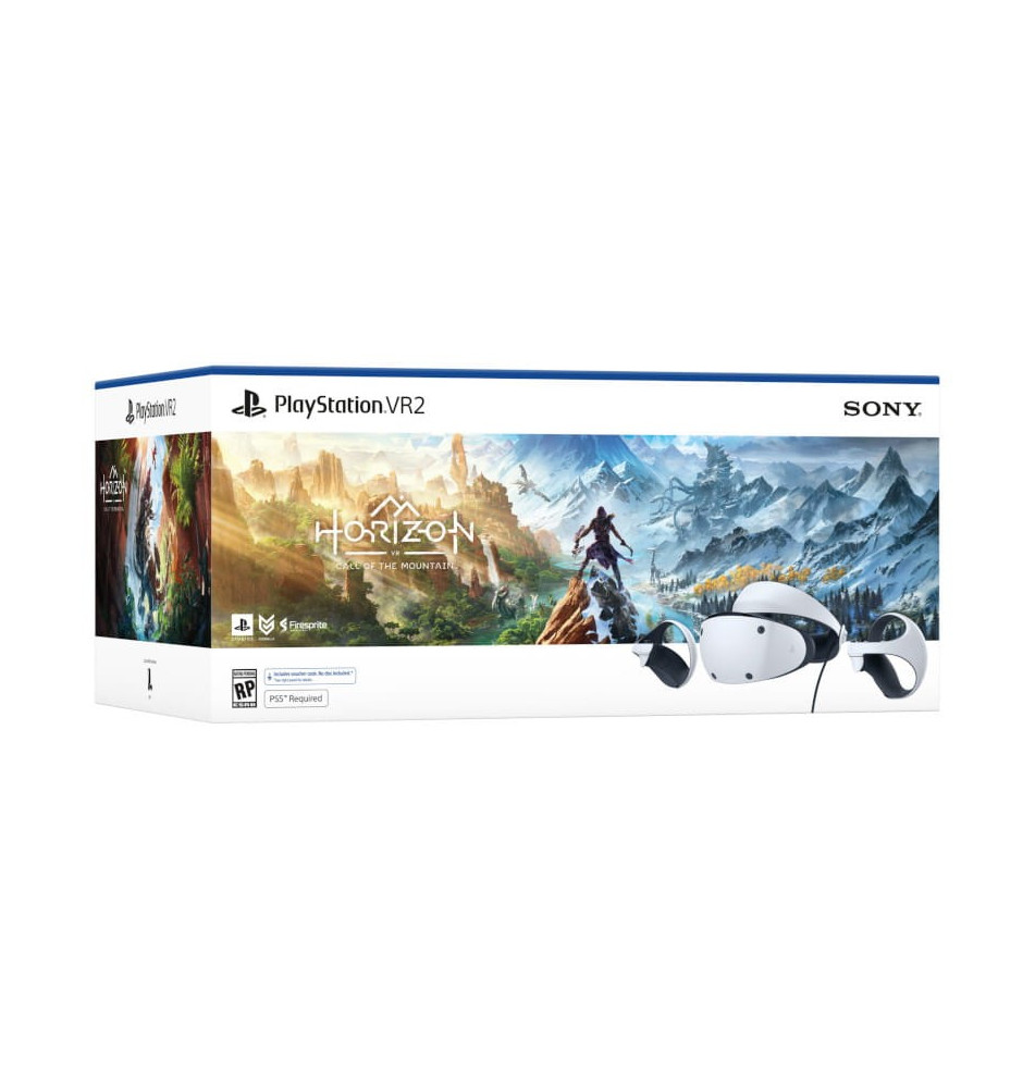 Óculos de Realidade Virtual SONY VR2 Playstation 5 + Horizon (OLED - 120Hz - Branco)