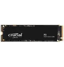 Disco SSD Interno CRUCIAL P3 1TB (M.2 - 3500MB/s - PCI Express 3.0)