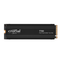 Disco SSD Interno CRUCIAL T700 1TB (M.2 - Dissipador Térmico - PCI Express 5.0)