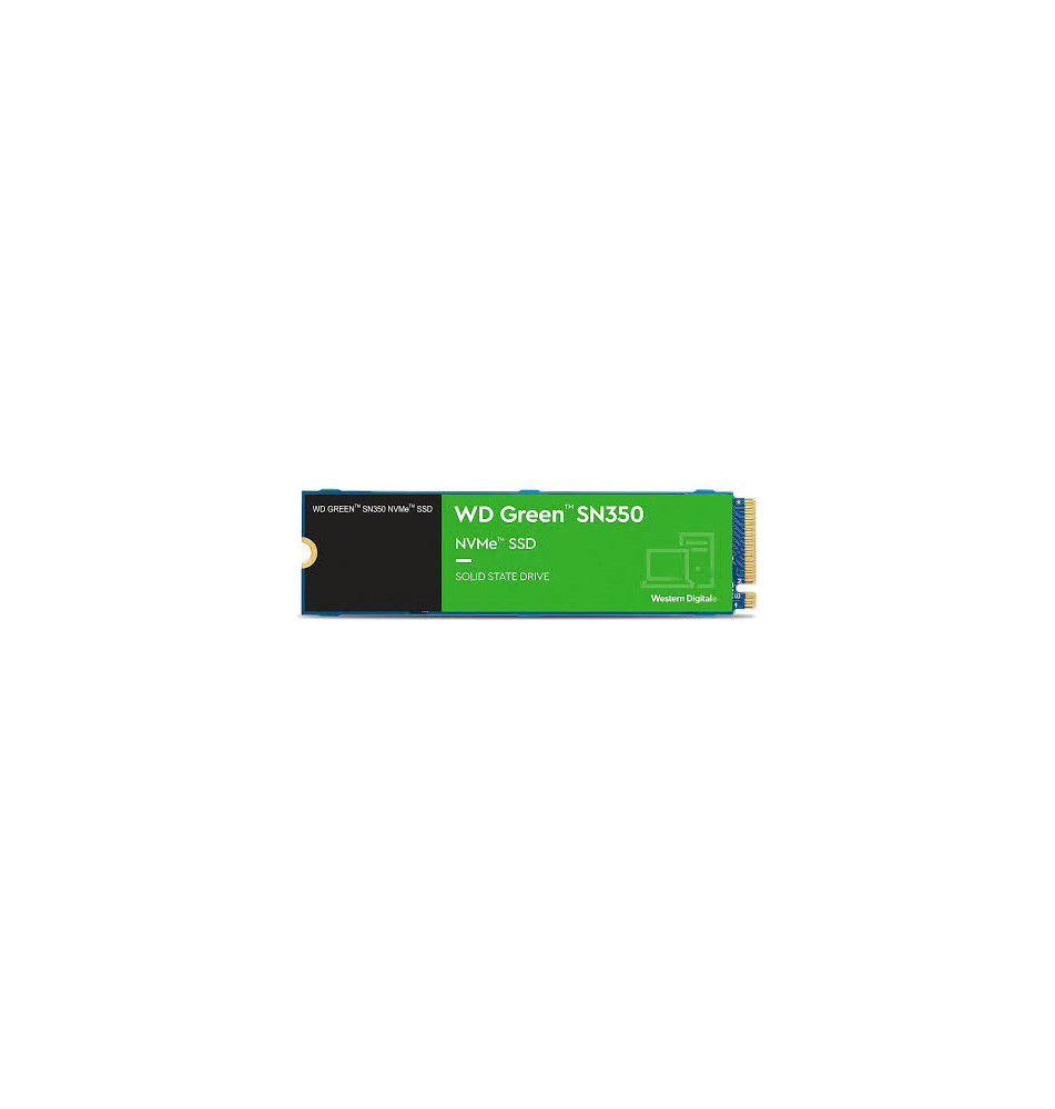 Disco SSD WESTERN DIGITAL Green SN350 480GB (M.2 - 2400MB/s -  PCI Express 3.0)