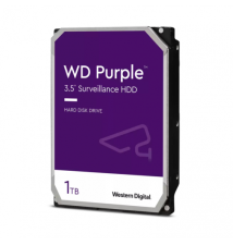 Disco Rígido Interno WESTERN DIGITAL Purple 1TB (3.5'' - 6Gbit/s - 5400RPM)