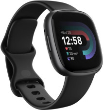 SmartWatch FITBIT Versa 4 (6 dias - GPS - Preto)