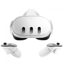 Óculos de Realidade Virtual Meta Quest 3 (8GB/128GB - 2.9H de Autonomia - Branco)