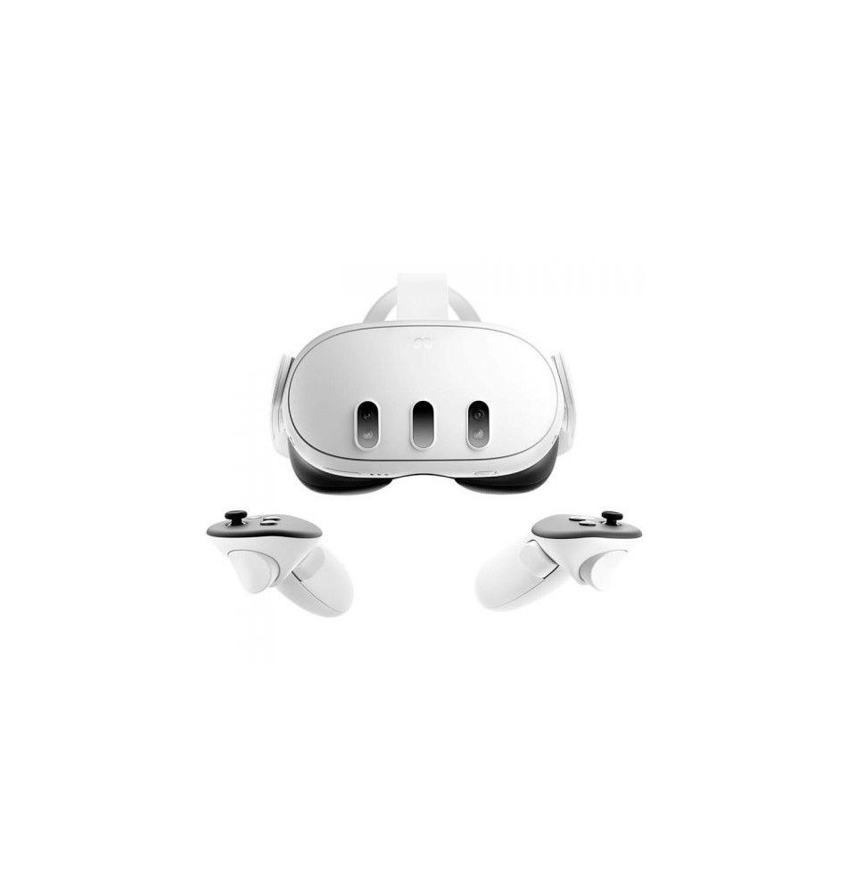 Óculos de Realidade Virtual Meta Quest 3 (8GB/128GB - 2.9H de Autonomia - Branco)