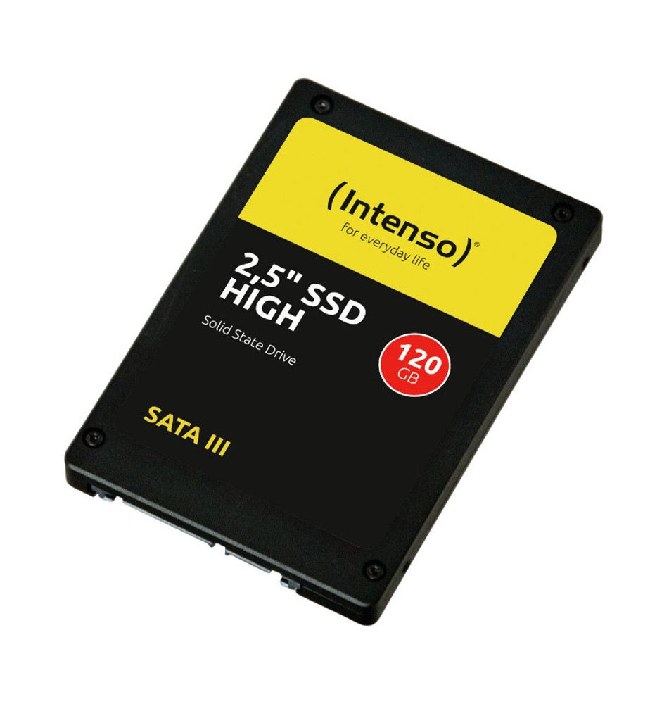 Disco SSD Interno INTENSO 120GB (2.5'' - 520MB/s - 6Gbit/s)