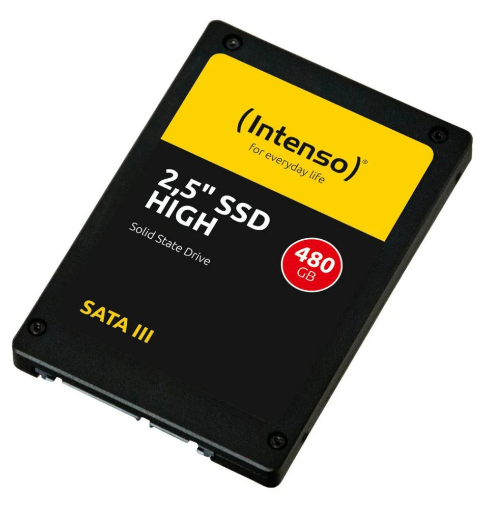 Disco SSD Interno INTENSO High Performance 480GB (2.5'' - 520MB/s - 6Gbit/s)