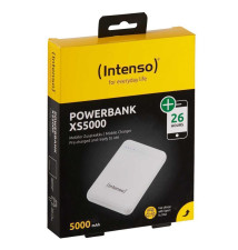 Powerbank INTENSO XS5000 (5000mAh - 5V - Branco)