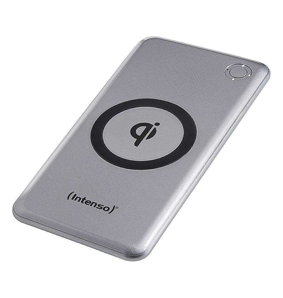 Powerbank INTENSO WPD10000 (10000mAh - USB-C - Prateado)