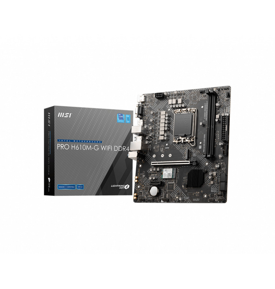 MSI PRO H610M-G WIFI DDR4