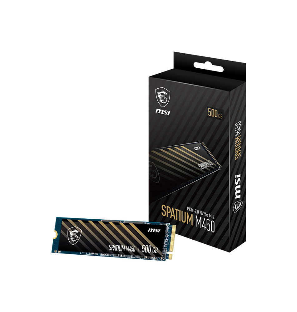 MSI M450 PCIe 4.0 NVMe M.2 500GB