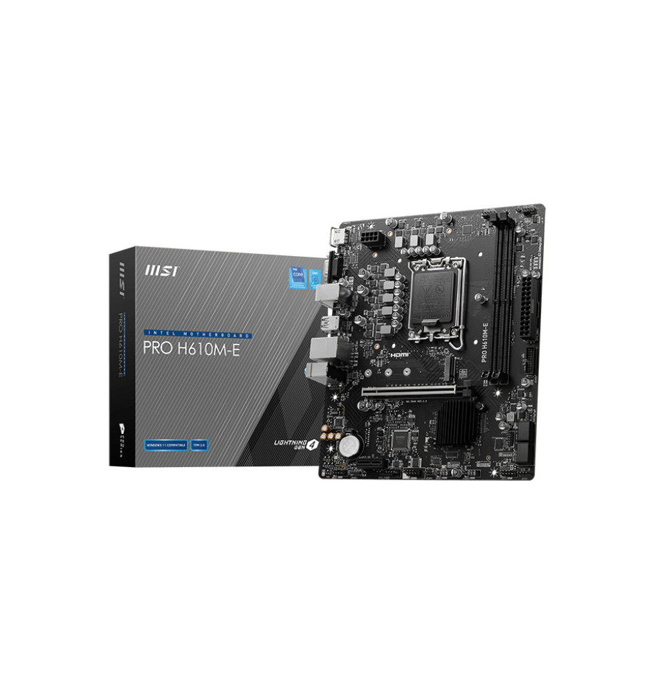 MSI PRO H610M-E