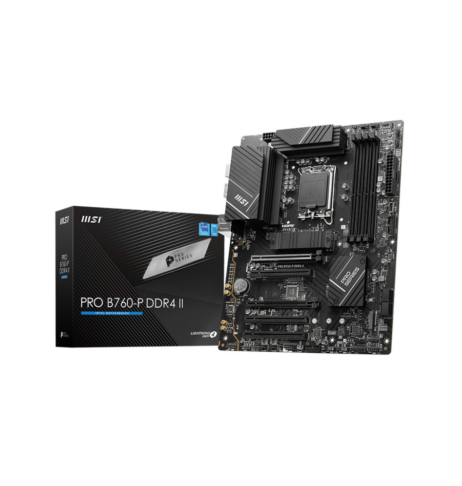 MSI PRO B760-P DDR4 II