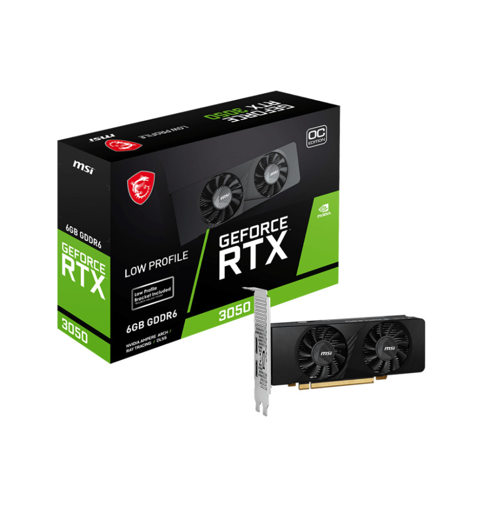 MSI GEFORCE RTX 3050 LP 6G OC