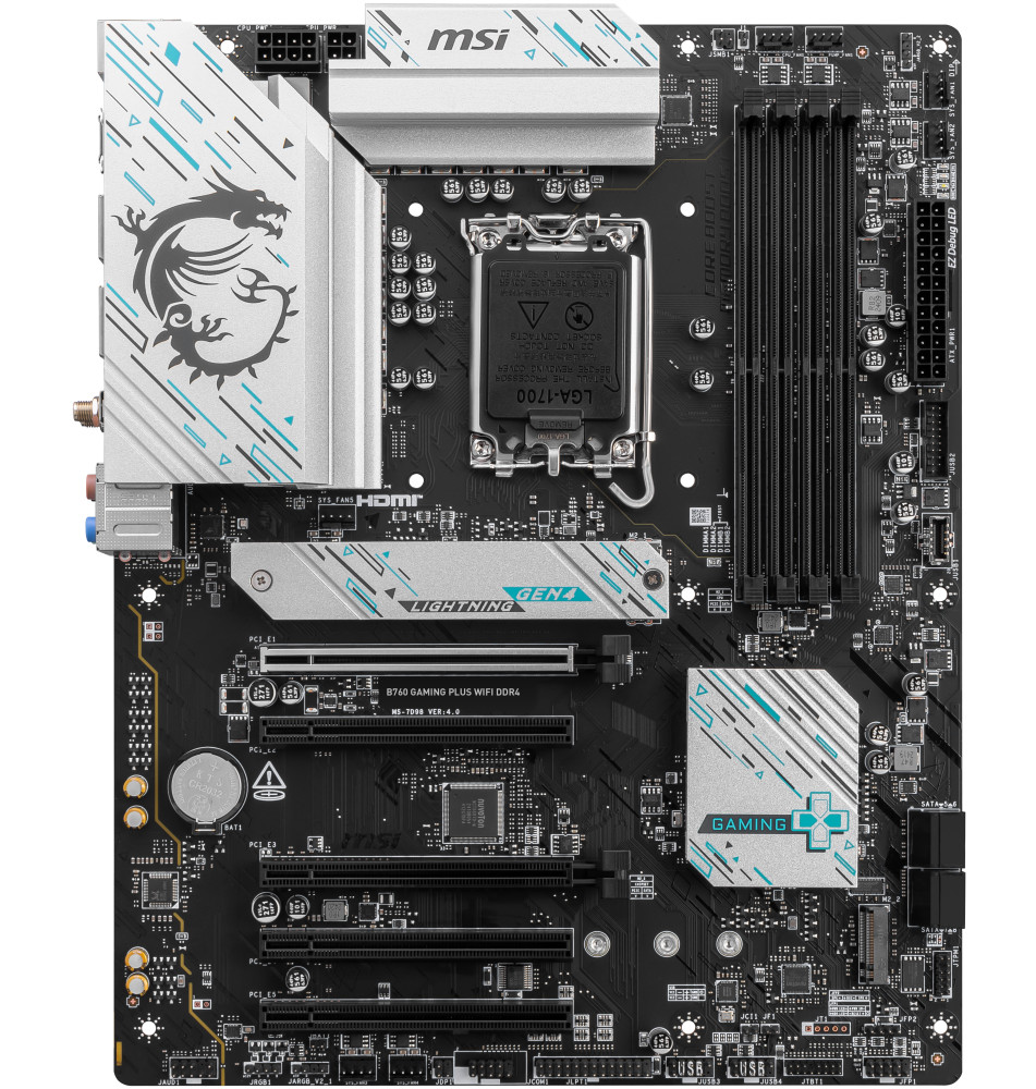 MSI B760 GAMING PLUS WIFI DDR4