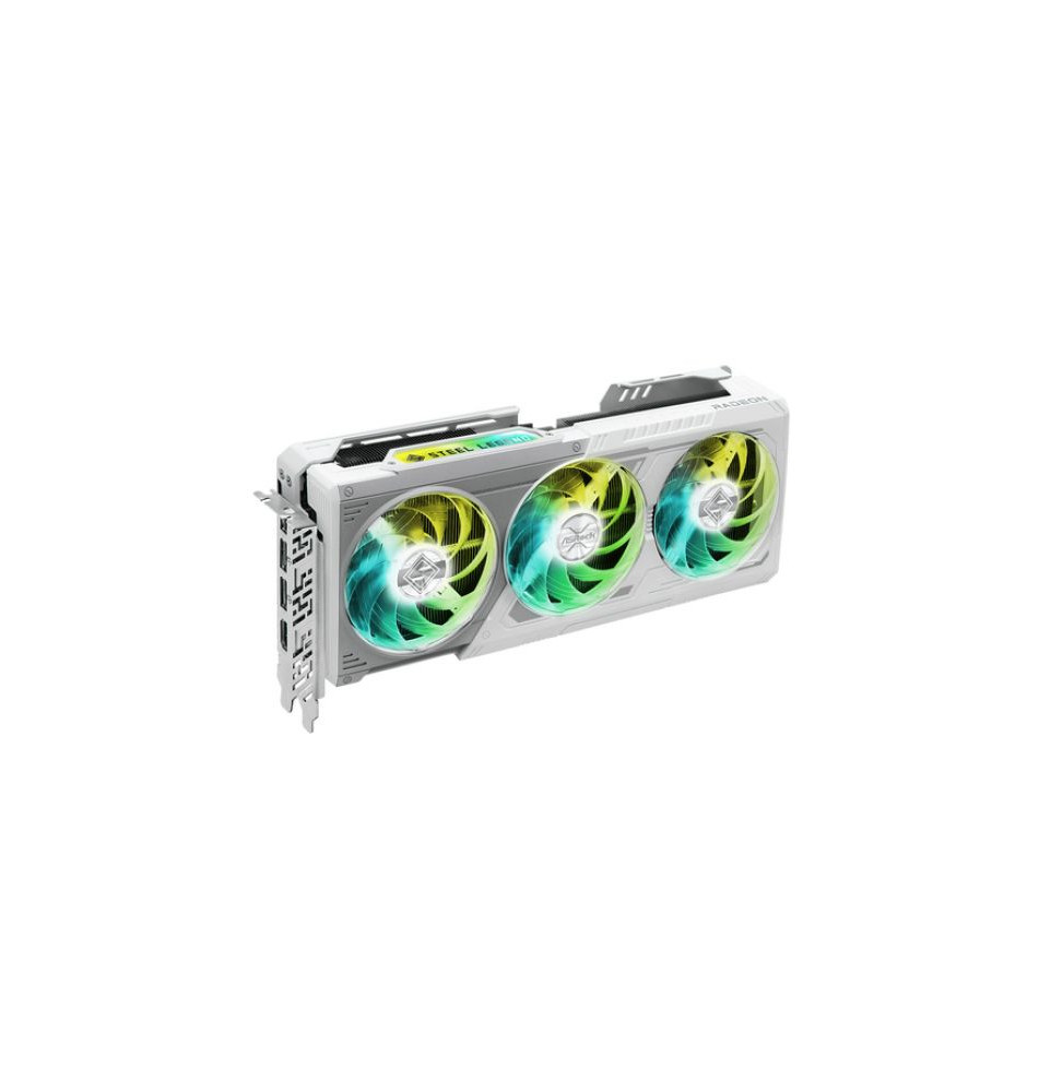 Placa Gráfica ASROCK Radeon RX 9070 Steel Legend OC 16G (GDDR6 - 256Bit - PCI Express x16 5.0)