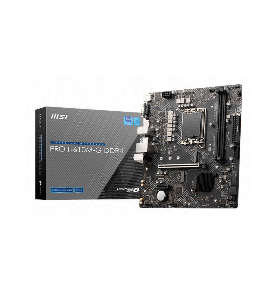 MSI PRO H610M-G DDR4