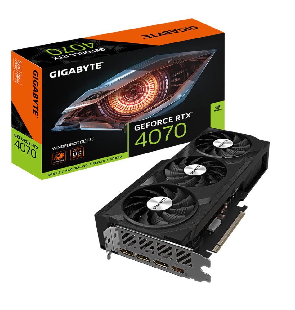 GIGABYTE GV-N4070WF3OC-12GD