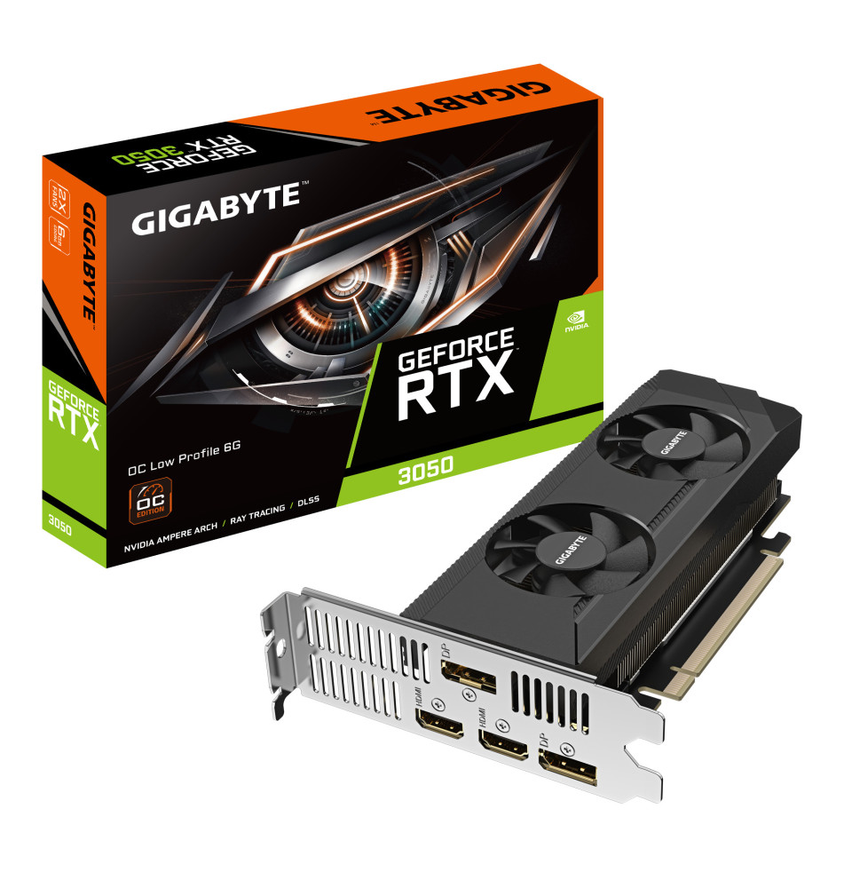GIGABYTE GeForce RTX 3050 OC Low Profile 6G