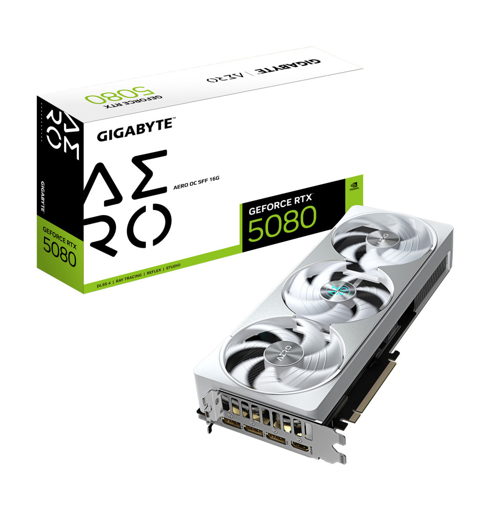 GIGABYTE GeForce RTX 5080 AERO OC SFF 16G