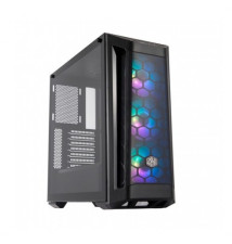 Caixa para PC COOLER MASTER MASTERBOX MB511 ARGB (ATX - Multi RGB - Preto)