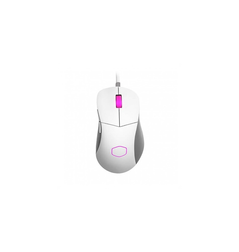 Rato COOLER MASTER MM730 (16000DPI - Ótico - Branco)