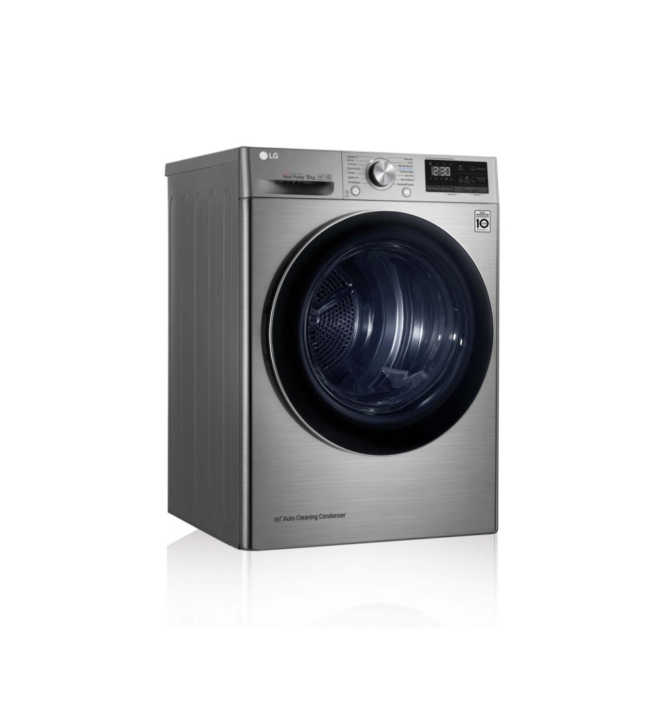 Máquina de Secar Roupa LG RH90V9PV2N (Independente - 9Kg - Inox)