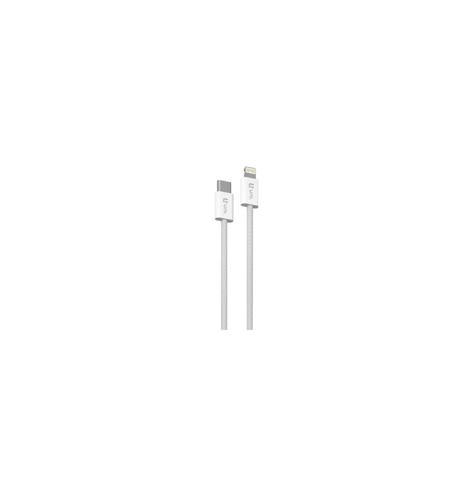 Cabo Lightning UNICO CB1255 (Lightning/USB-C - 2m - Branco)