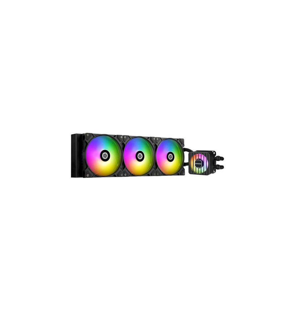 Kit Cooler CPU ENERMAX Liqmaxflo Series (3000RPM - Multi RGB - Preto)