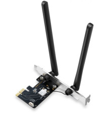 Placa de Rede PCI-E MERCUSYS Wireless AXE5400 (Tri-Band - Wi-Fi 6 - Bluetooth 5.2)
