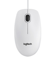 Logitech USB Mouse B100 white
