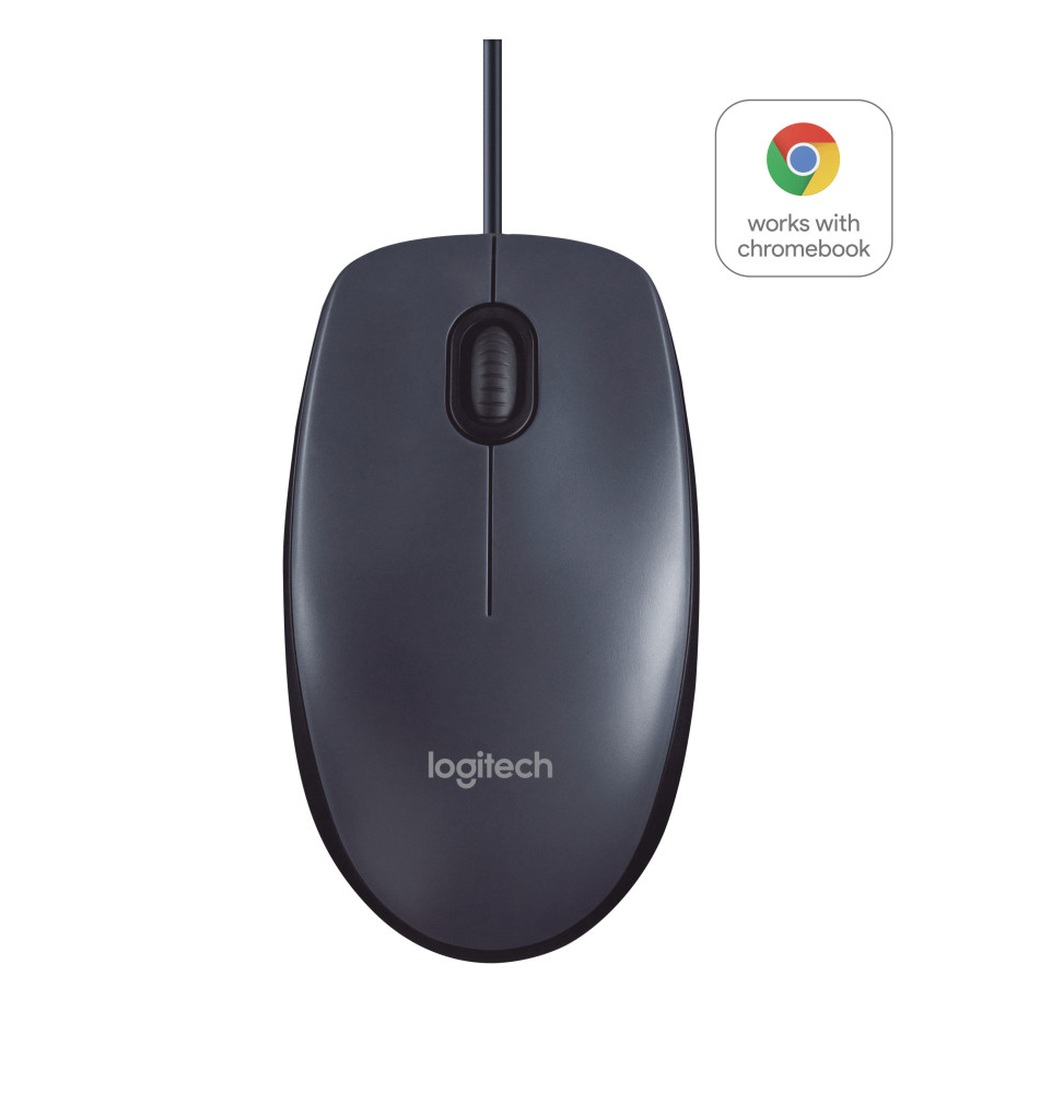 Logitech USB Mouse B100 black
