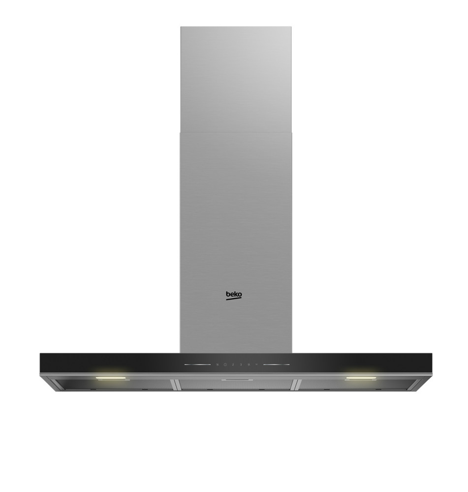 CAMP  BEKO BHCB96641BBHS 90CM 700m3 h INOX NEGRA