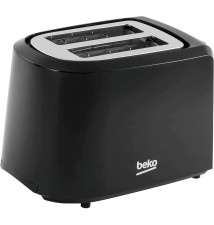 Beko TAM 4201B 7 posi  es 2 ranhuras 850 W Tabuleiro para migalhas Preto   Torradeira