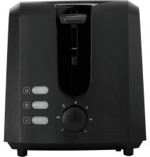 Beko TAM 4201B 7 posi  es 2 ranhuras 850 W Tabuleiro para migalhas Preto   Torradeira