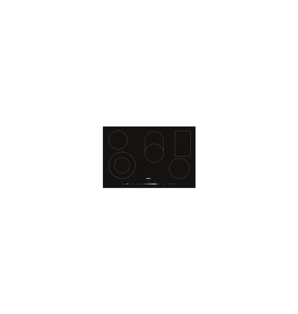 BEKO HIC 85502 TX  stand alone cooking field  black 