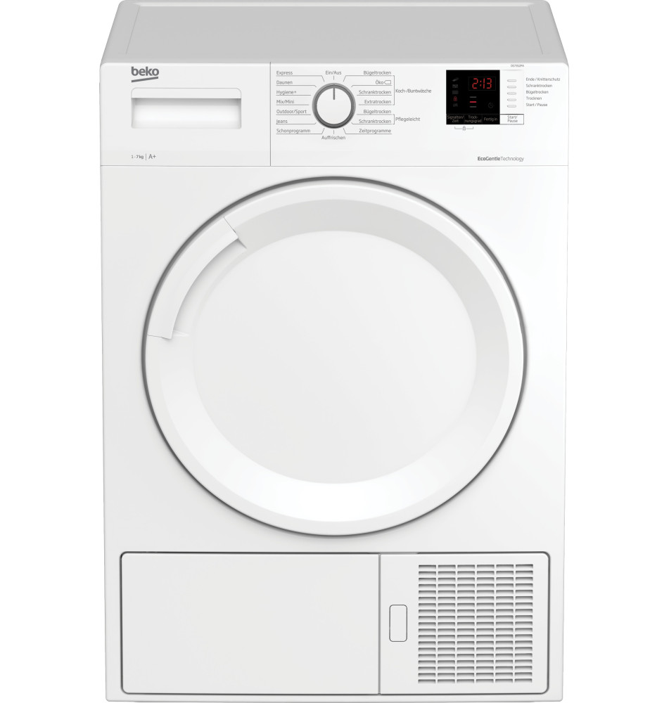 Beko dryer DS73S2PA A   white
