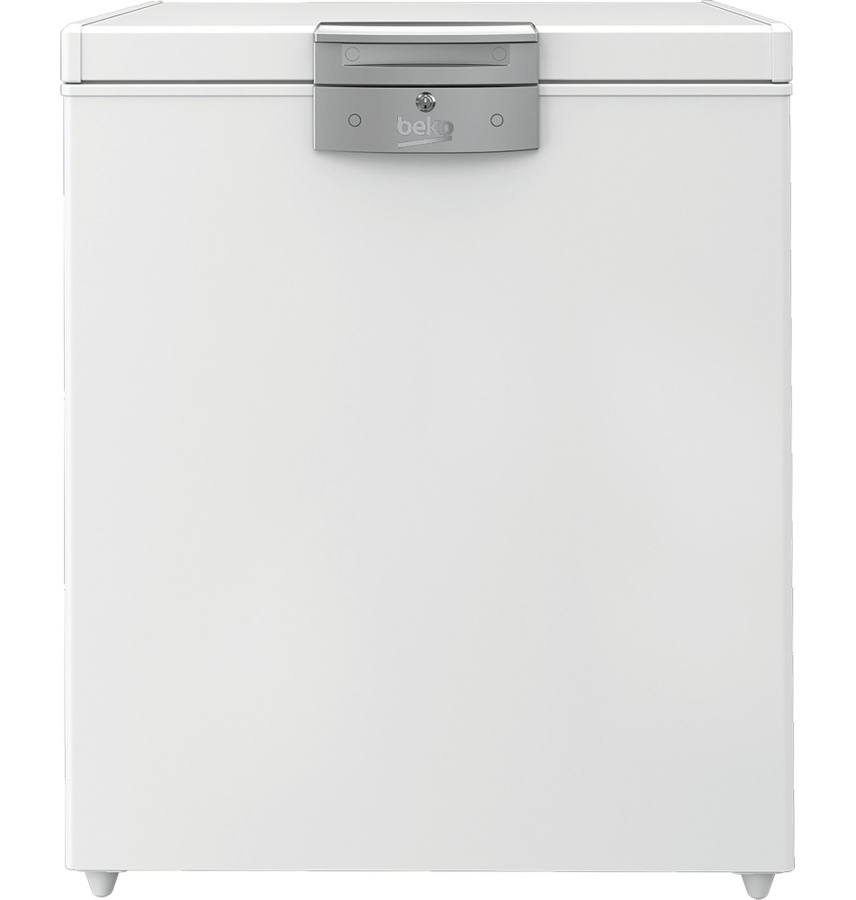 Beko freezer HS 14540 N E white