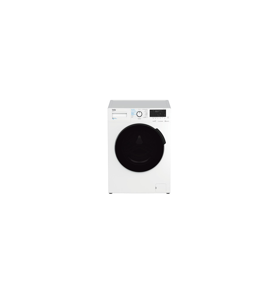Beko washer dryer WDW 85141 Steam1 D white