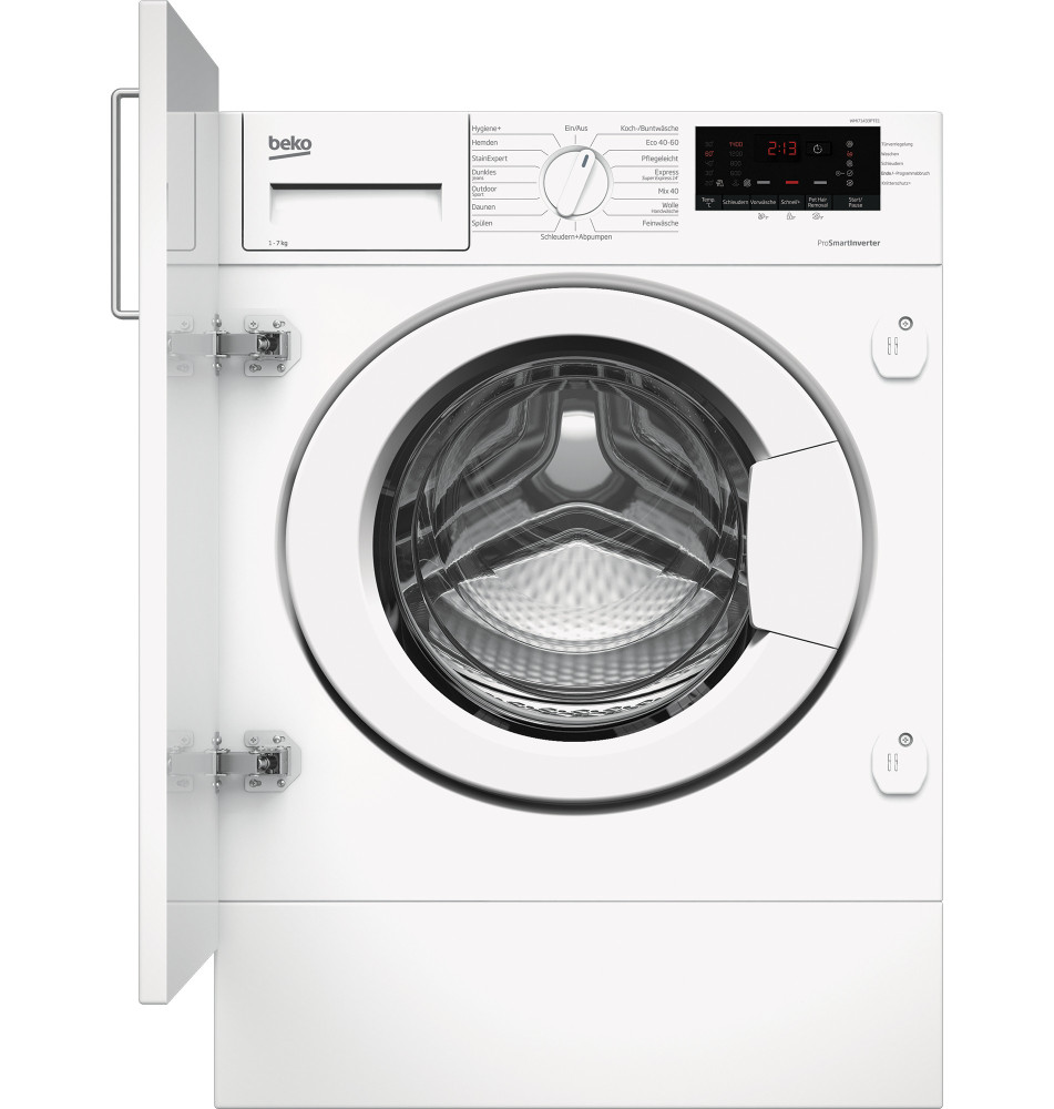 Beko washing machine WMI 71433 PTE1 C white