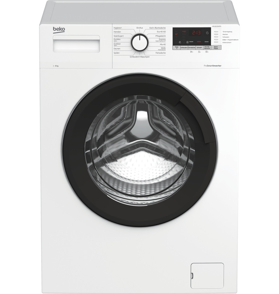 Beko washing machine WML 81434 NPS1 C white
