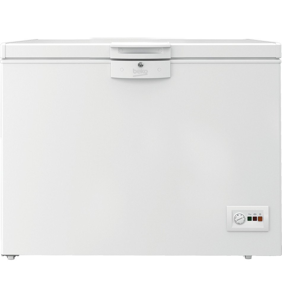 Beko freezer HSA 24540 N E white