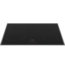 BEKO HII 64400 MTX  self sufficient hob  black silver 