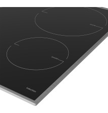 BEKO HII 64400 MTX  self sufficient hob  black silver 