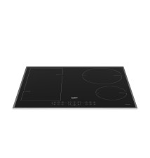 BEKO HII 64200 FMTX  self sufficient hob  black stainless steel 