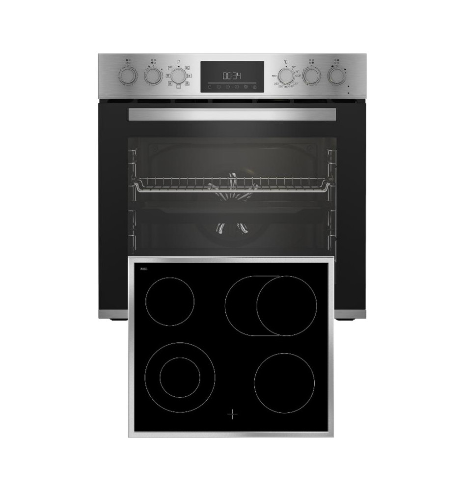 BEKO BBUM12321X  cooker set  stainless steel 