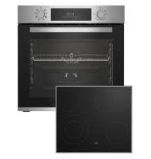 BEKO BBSM12320X  oven set  stainless steel 