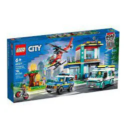 LEGO City Sede dos Veículos de Emergência - 60371