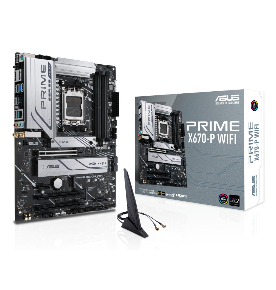 MB ASUS PRIME X670 P WIFI                  AMD AM5 DDR5 ATX 