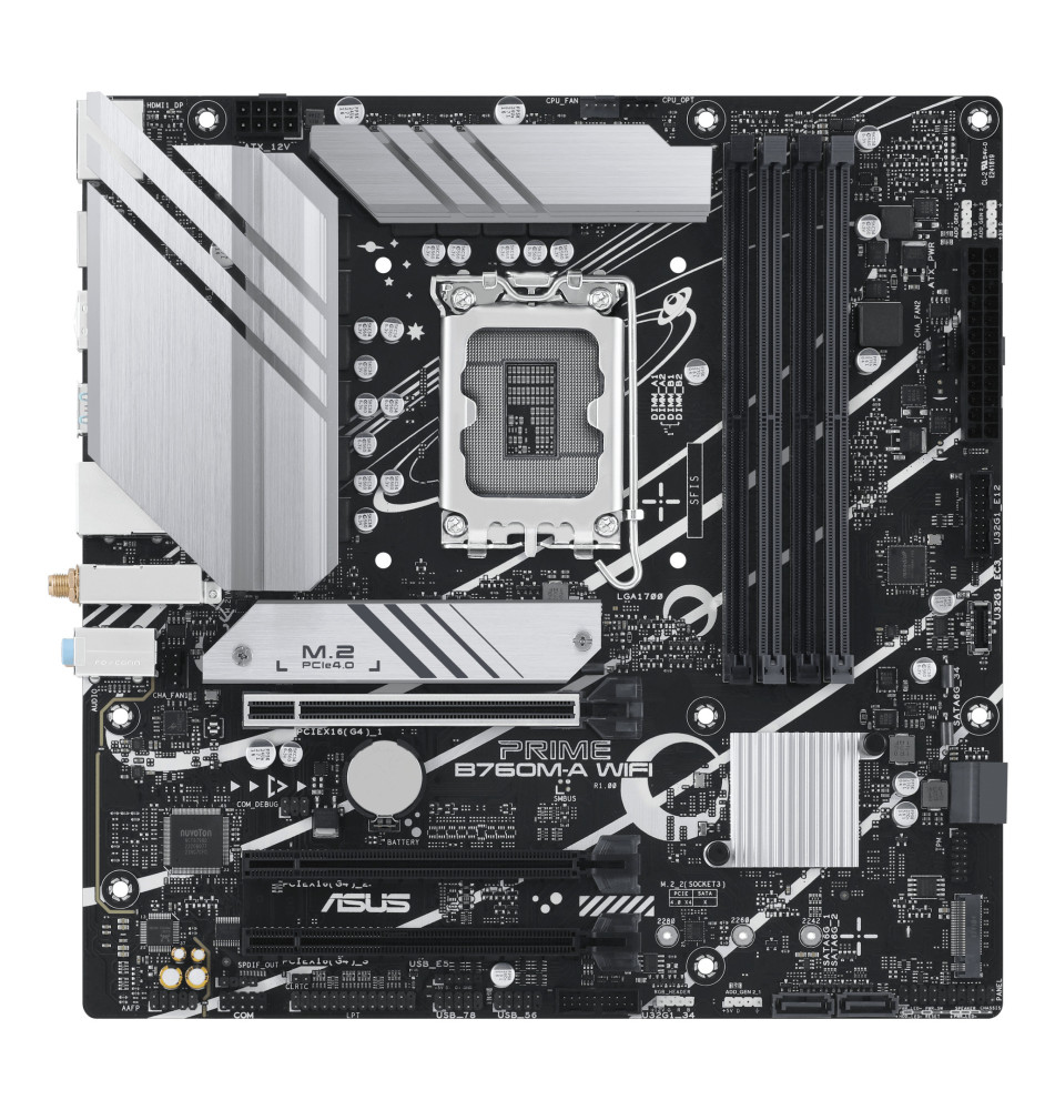 MB ASUS PRIME B760M A WIFI             Intel 1700 DDR5 mATX 